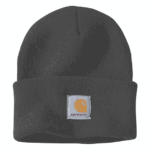 Carhartt Black One Size Mens Knit Cuffed Beanie Hat US