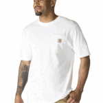 Carhartt XX-Large Mens Loose Fit Heavyweight Short-Sleeve Pocket T-Shirt Work Utility t Shirts White US