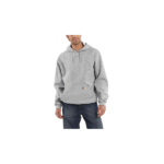 Carhartt Heather Grey X-Large Mens Loose Fit Midweight Sweatshirt Athletic Hoodies Heather Gray US