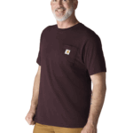 Carhartt Port XX-Large Tall mensLoose Fit Heavyweight Short-Sleeve Pocket T-Shirt