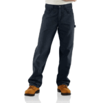 Carhartt Dark Navy 38W x 32L Men's FR Loose Straight Canvas Pant W38 x L32