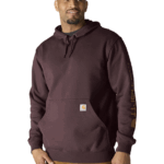 Carhartt Port Large Tall mensLoose Fit Midweight Logo Sleeve Graphic Sweatshirt