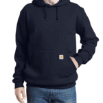 Carhartt Navy Large Mens Loose Fit Midweight Sweatshirt Athletic Hoodies New US
