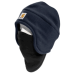 Carhartt Navy One Size Men's Fleece 2-in-1 Hat