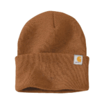 Carhartt Carhartt Brown One Size Men's Knit Cuffed Beanie Brown (104597)