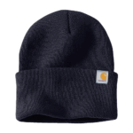 Carhartt Navy One Size Men's Knit Cuffed Beanie (104597)