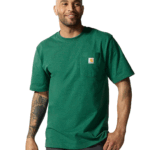Carhartt 4X-Large Tall Mens Loose Fit Heavyweight Short-Sleeve Pocket Work-Utility-t-Shirts North Woods Heather US