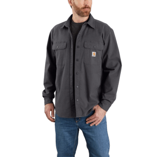 Carhartt Rugged Flex Relaxed Fit Canvas Fleece-lined Shirt Jac