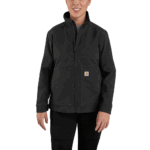 Carhartt Black X-Small Womens Super Dux????? Relaxed Fit Lightweight Softshell Jacket Outerwear US