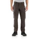 Carhartt Dark Coffee 32W x 34L Men's Relaxed Straight Ripstop Double-Front Cargo Pant W32 x L34