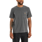 Carhartt Shadow Small Men's Relaxed Fit Midweight Short-Sleeve Garment Dyed Pocket T-Shirt