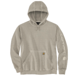 Carhartt Large Men's Relaxed Fit Midweight French Terry Graphic Sweatshirt Greige