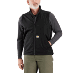 Carhartt Black XX-Large Men's Rain Defender??? Relaxed Fit Softshell Vest