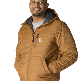 Carhartt Rain Defender Relaxed Fit Lightweight Insulated Hooded Jacket