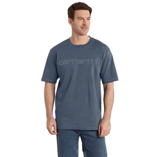 Carhartt Loose Fit Heavyweight Short-sleeve Logo Graphic T-shirt