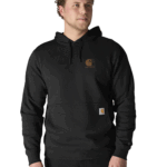 Carhartt Black Medium Men's Force Relaxed Fit Lightweight Logo Graphic Sweatshirt