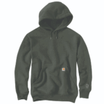 Carhartt Forestry Green Large Men's Rain Defender Loose Fit Heavyweight Sweatshirt