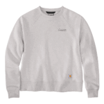 Carhartt Heather Gray X-Large Women's Sawyer Crewneck Sweatshirt