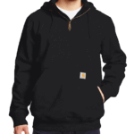 Carhartt Black 3X-Large mens Rain Defender Paxton Heavyweight Hooded (Big & Tall) athletic sweatshirts US