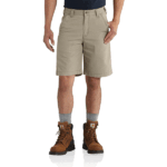 Carhartt Tan 42 Regular Men's Relaxed 10 Rigby Dungaree Short W42