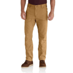 Carhartt Hickory 31W x 30L Men's Relaxed Straight Rigby Double-Front Dungaree W31 x L30