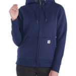 Carhartt Navy X-Small Women's Clarksburg Full Zip Hoodie XS