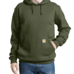 Carhartt Moss 4X-Large Big Tall Men's Loose Fit Midweight Sweatshirt 4X-Large