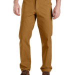 Carhartt Carhartt Brown 33W x 32L Men's Relaxed Straight Rugged Flex Duck Dungaree Brown W33 x L32