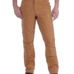 Carhartt Carhartt Brown 30W x 32L Men's 103340 Rugged Flex Slim Fit Duck Double Front Pant Brown